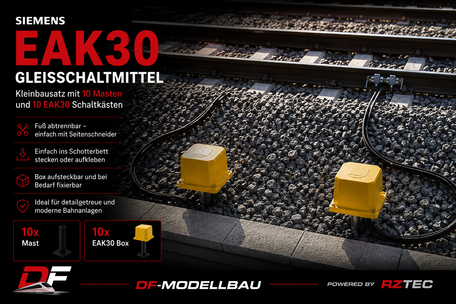 H0 Gleisschaltmittel Typ Thales EAK30